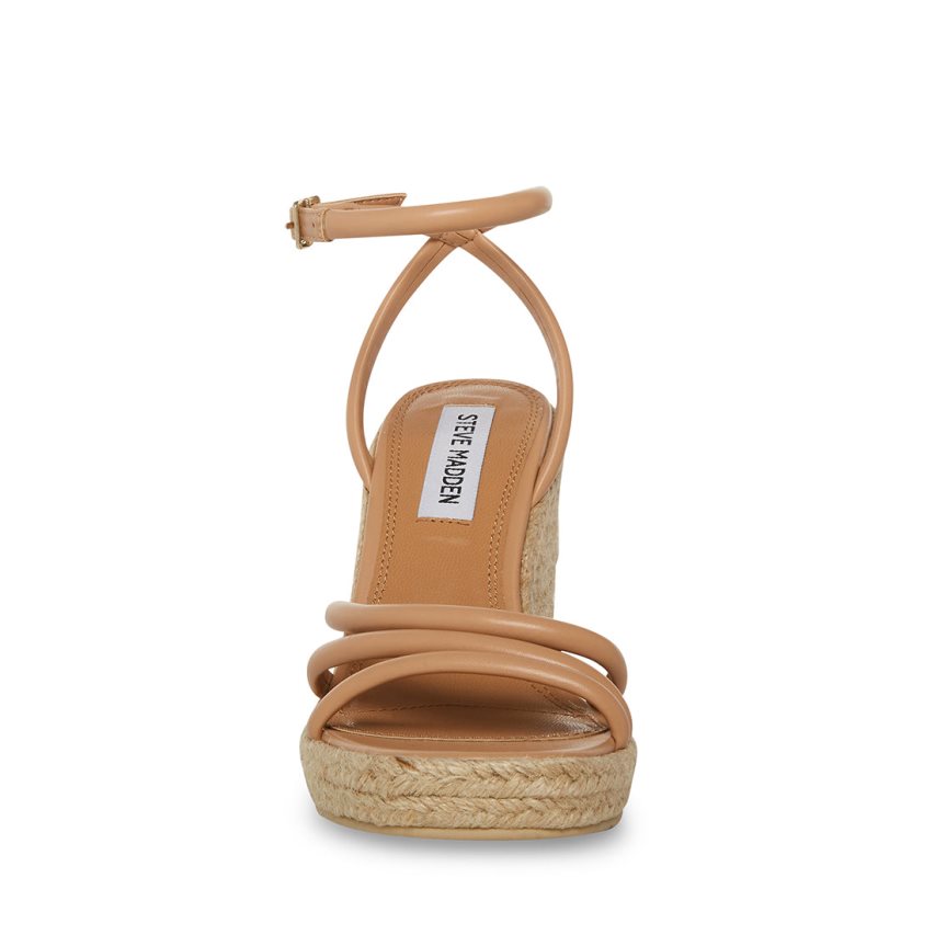 Brown Steve Madden Taylor Women's Wedges | PH 6150FHY